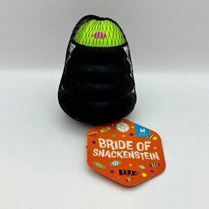Bark Box Bride of Snackenstein Halloween Dog Toy Hide A Treat Rubber M 20-50 lbs